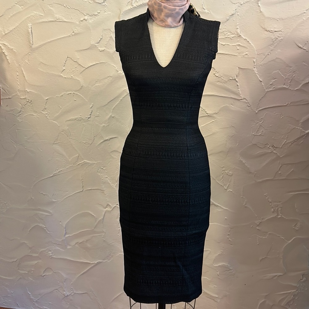 Karen Millen Perfect Little Black Sheath Dress! It is Sleek & Sophisticated!